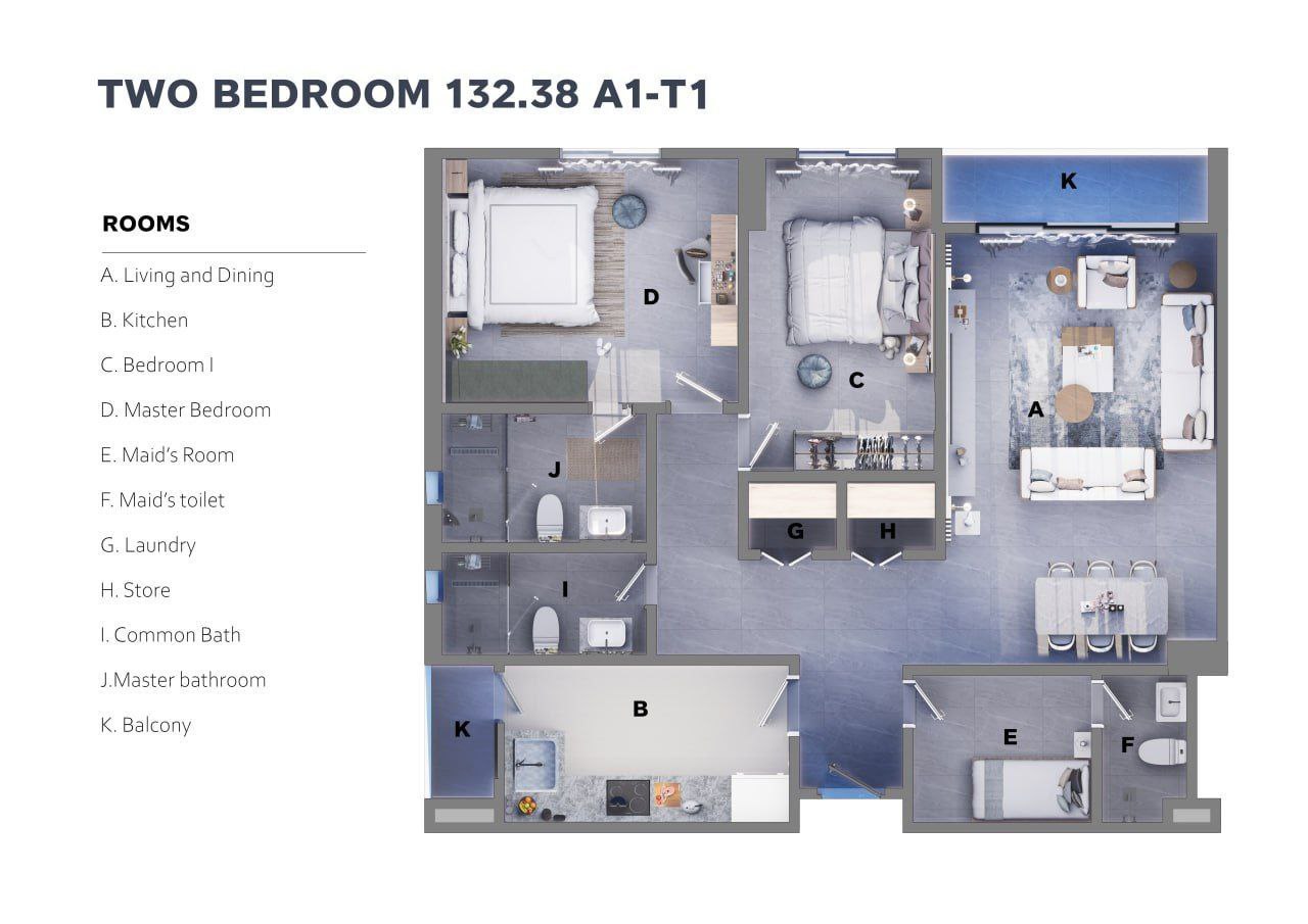 Three Bedroom